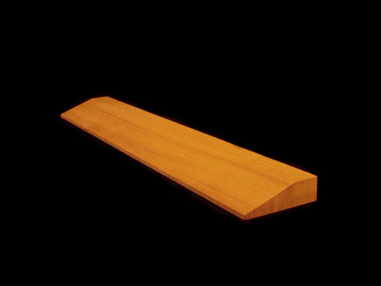 Slanting plank, planche inclinée en bois